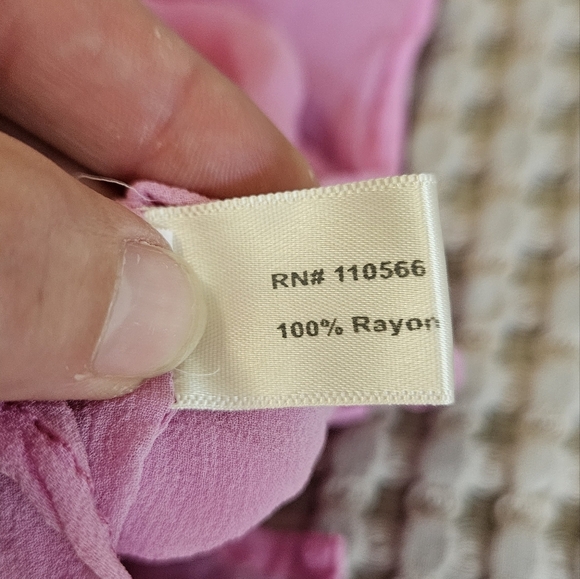 BOSTON PROPER Beaded Ombre Tunic In Pink Multi. Size Small - Picture 7 of 16